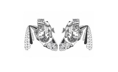 exclusive art Inre Anna identity design shield twins